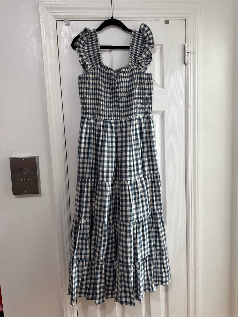 Ivy City Co dress gingham NWT